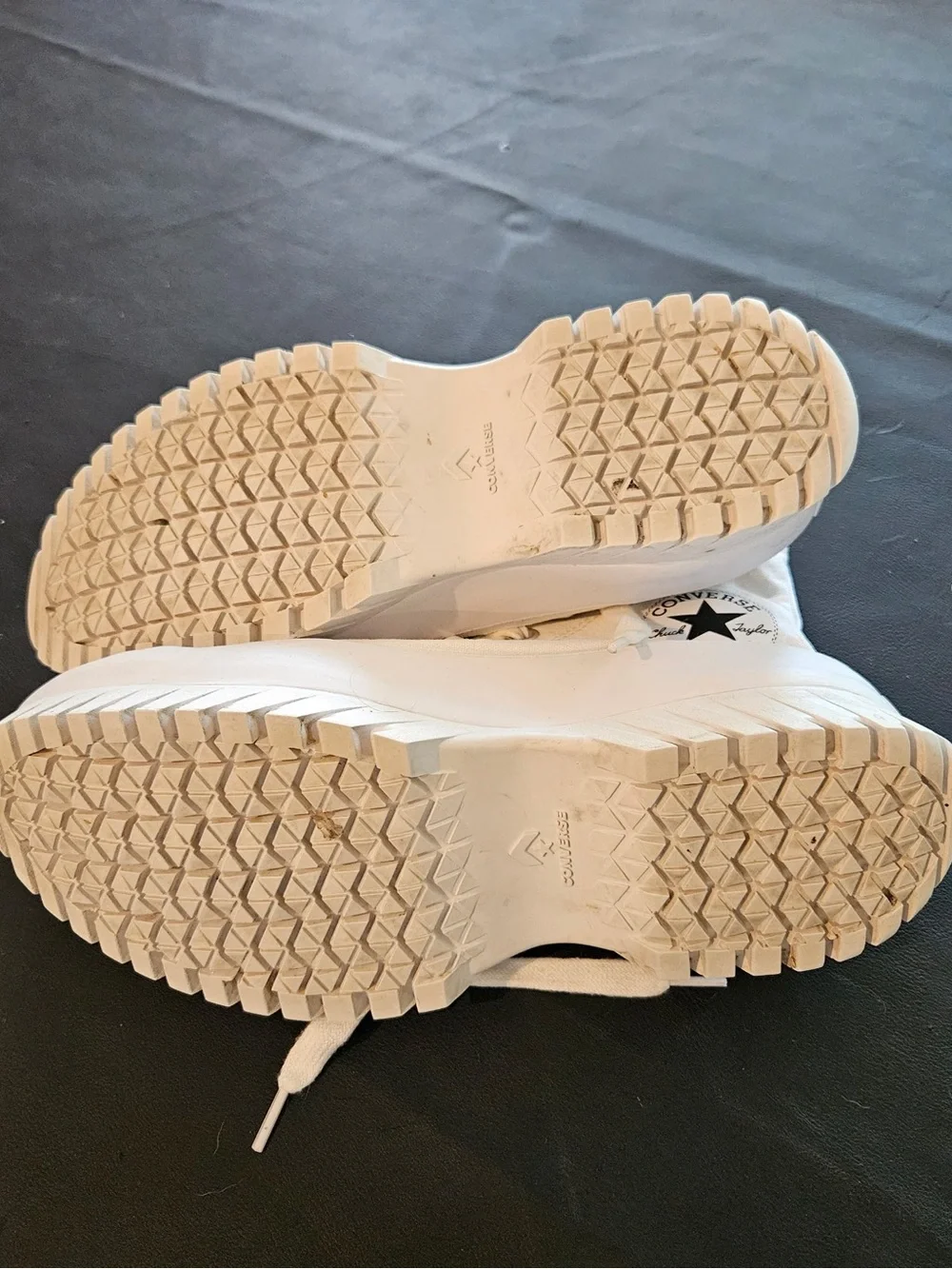 Converse Platform High Top Sneakers in Off-White
